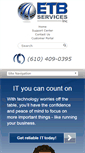 Mobile Screenshot of etbservices.com